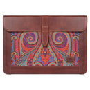 Londo Top Grain Leather Sleeve, Bohemian Bag for MacBook Pro, MacBook Air and iPad Case