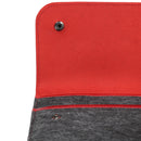 MegaGear Fine Leather and Fleece Sleeve Bag for MacBook Pro, MacBook Air and iPad Case