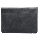 MegaGear Fine Leather and Fleece Sleeve Bag for MacBook Pro, MacBook Air and iPad Case