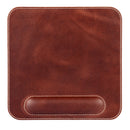 Londo Top Grain Leather Mouse Pad with Wrist Rest