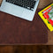Londo Top Grain Leather Extended Mouse Pad, Leather Office Desk Mat, Desk Pad Protector