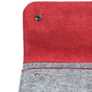 MegaGear Fine Leather and Fleece Sleeve Bag for MacBook Pro, MacBook Air and iPad Case
