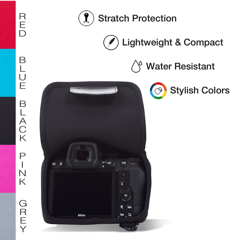 MegaGear Nikon Z5 (24-50mm Lens) Ultra Light Neoprene Camera Case