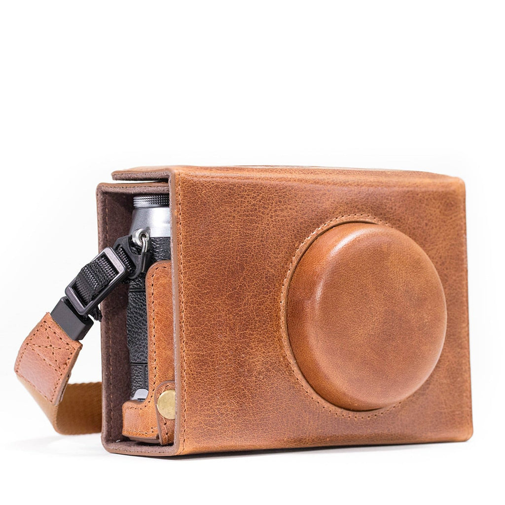 MegaGear Fujifilm X100F Ever Ready Top Grain Leather Camera Case