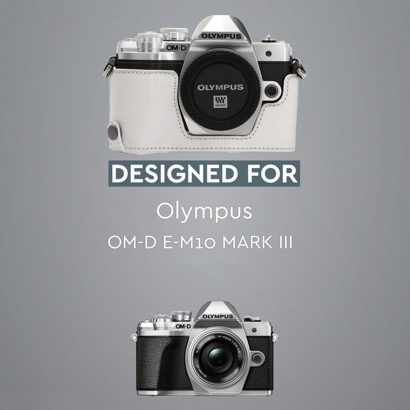 MegaGear Olympus OM-D E-M10 Mark III Ever Ready Leather 