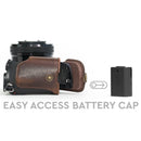 MegaGear Sony Alpha A5100 A5000 Ever Ready Leather Camera 