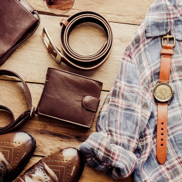 Artículos de piel top para hombre