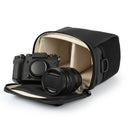 MegaGear PU Leather Hand & Shoulder Camera Bag with Adjustable Shoulder Strap