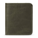 Otto Angelino Top Grain Leather Ultra Slim Bifold Card and Cash Wallet, Unisex