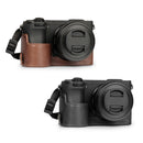 MegaGear Sony Alpha A6700 Stylish and Protective Leather Camera Half Case