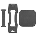 Londo Leather Coasters Set with Non-Slip Surface, Handcrafted Leather Cup Coaster, Beverage Square Coasters with Coaster Holder (Set of 6)