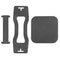 Londo Leather Coasters Set with Non-Slip Surface, Handcrafted Leather Cup Coaster, Beverage Square Coasters with Coaster Holder (Set of 6)