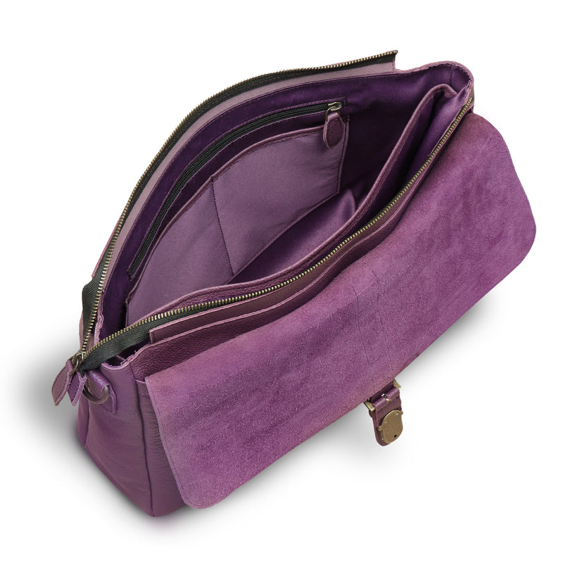 Londo Zion Personalized Real Leather Messenger Bag, MacBook Pro 15 inch - 13 inch Leather Sleeve, Laptop Bag with Unique Design, Unisex Travel Bag