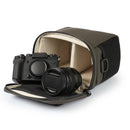 MegaGear PU Leather Hand & Shoulder Camera Bag with Adjustable Shoulder Strap