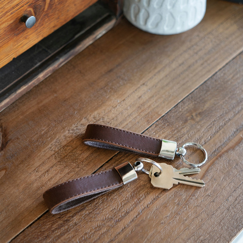 Buy Leather Key Ring Online In India - Etsy India