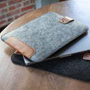 MegaGear Handcrafted Personalized Fine Leather and Fleece Sleeve Bag for MacBook Pro and Air, 16 Inch, 15 Inch, 14 Inch, 13 Inch & 13.3 Inch, iPad Pro 12.9‑inch Case (4th & 3rd Gen) Tablets