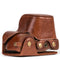 MegaGear Sony Alpha A6300, A6000 (16-50 mm) Ever Ready Top Grain Leather Camera Case and Strap