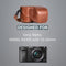 MegaGear Sony Alpha A6300, A6000 (16-50 mm) Ever Ready Top Grain Leather Camera Case and Strap