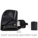 MegaGear Sony Alpha A6300, A6000 (16-50 mm) Ever Ready Top Grain Leather Camera Case and Strap
