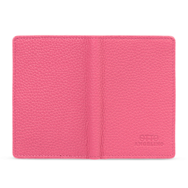 Otto Angelino Bifold Leather Wallet, Passport Style, ID, Bank Cards, Cash, RFID Blocking