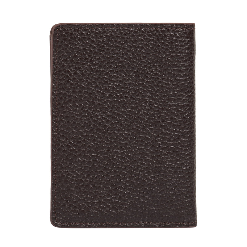 Otto Angelino Bifold Leather Wallet, Passport Style, ID, Bank Cards, Cash, RFID Blocking