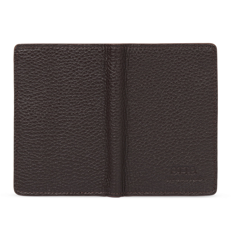 Otto Angelino Bifold Leather Wallet, Passport Style, ID, Bank Cards, Cash, RFID Blocking