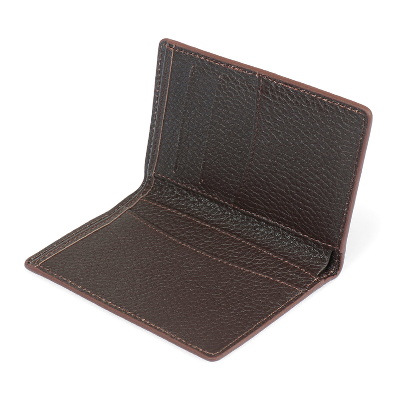 Otto Angelino Bifold Leather Wallet, Passport Style, ID, Bank Cards, Cash, RFID Blocking