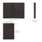 Otto Angelino Bifold Leather Wallet, Passport Style, ID, Bank Cards, Cash, RFID Blocking
