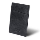 Otto Angelino Top Grain Leather Minimalist Wallet Bank Cards, Money, Driver's License, Unisex