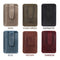 Otto Angelino Italian Top Grain Leather Minimalist Men Wallet, Slim, Credit Card Holder, Zippered Coin Slot, RFID Blocking