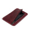 Otto Angelino Italian Top Grain Leather Minimalist Men Wallet, Slim, Credit Card Holder, Zippered Coin Slot, RFID Blocking