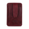 Otto Angelino Italian Top Grain Leather Minimalist Men Wallet, Slim, Credit Card Holder, Zippered Coin Slot, RFID Blocking