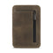 Otto Angelino Italian Top Grain Leather Minimalist Men Wallet, Slim, Credit Card Holder, Zippered Coin Slot, RFID Blocking