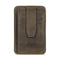 Otto Angelino Italian Top Grain Leather Minimalist Men Wallet, Slim, Credit Card Holder, Zippered Coin Slot, RFID Blocking