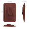 Otto Angelino Italian Top Grain Leather Minimalist Men Wallet, Slim, Credit Card Holder, Zippered Coin Slot, RFID Blocking