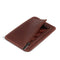 Otto Angelino Italian Top Grain Leather Minimalist Men Wallet, Slim, Credit Card Holder, Zippered Coin Slot, RFID Blocking