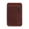 Otto Angelino Italian Top Grain Leather Minimalist Men Wallet, Slim, Credit Card Holder, Zippered Coin Slot, RFID Blocking