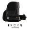MegaGear Fujifilm X-E3 (23mm & 18-55mm) Ever Ready Top Grain Leather Camera Case and Strap