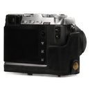 MegaGear Fujifilm X-E3 (23mm & 18-55mm) Ever Ready Top Grain Leather Camera Case and Strap
