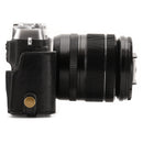 MegaGear Fujifilm X-E3 (23mm & 18-55mm) Ever Ready Top Grain Leather Camera Case and Strap