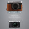 MegaGear Fujifilm X-E3 (23mm & 18-55mm) Ever Ready Top Grain Leather Camera Case and Strap