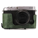 MegaGear Fujifilm X-E3 (23mm & 18-55mm) Ever Ready Top Grain Leather Camera Case and Strap
