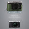 MegaGear Fujifilm X-E3 (23mm & 18-55mm) Ever Ready Top Grain Leather Camera Case and Strap