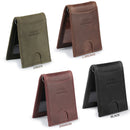 Otto Angelino Top Grain Leather Wallet with Money Clip, RFID Blocking, Unisex