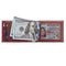 Otto Angelino Top Grain Leather Wallet with Money Clip, RFID Blocking, Unisex