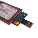 Otto Angelino Top Grain Leather Wallet with Money Clip, RFID Blocking, Unisex