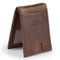 Otto Angelino Top Grain Leather Wallet with Money Clip, RFID Blocking, Unisex