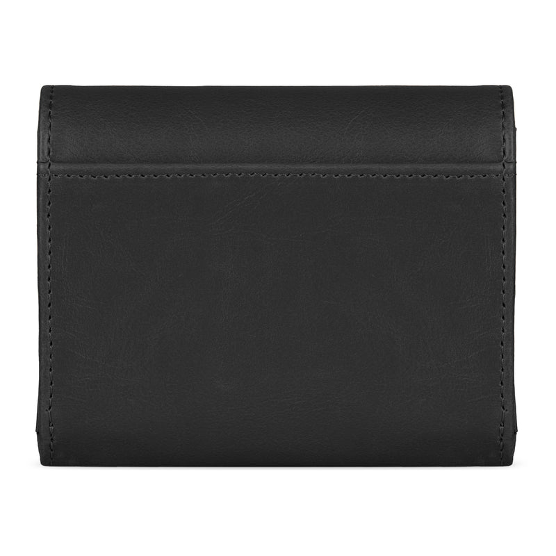 Otto Angelino Leather Coin and Credit Card Organizer, RFID Blocking, Unisex