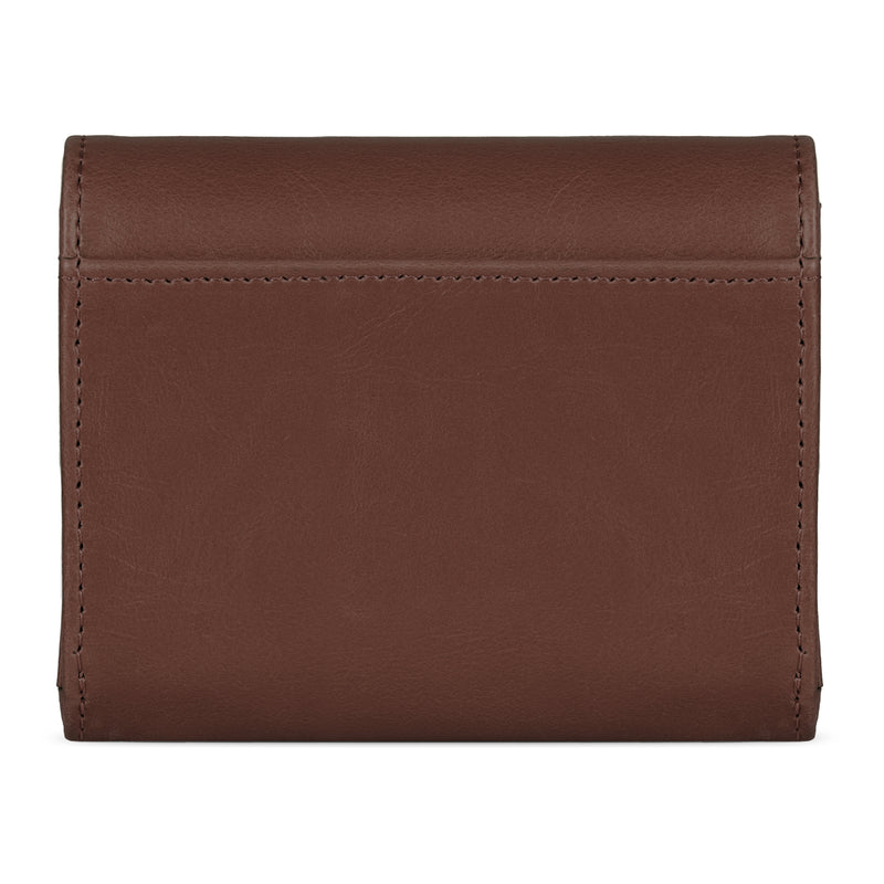 Otto Angelino Leather Coin and Credit Card Organizer, RFID Blocking, Unisex