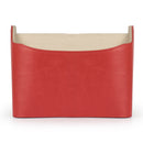 Londo Leather Remote Control Organizer and Caddy with Tablet Slot